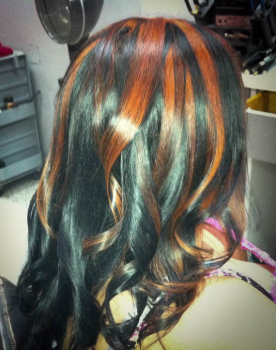 Color Highlights Hair